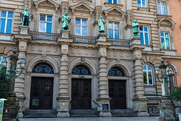 Hamburg State Court, Civil Justice Building, in Hamburg, Germany