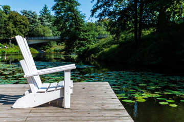 Fototapeta premium Planten un Blomen, urban park in Hamburg, Germany