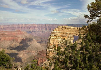 Obraz premium Grand Canyon Overlook