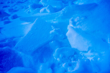  Beautiful natural winter blue background. Pure mountain snow . Hight quality photo