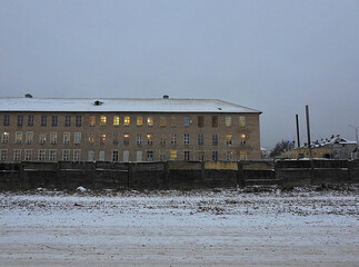 Obraz premium Old russian factory