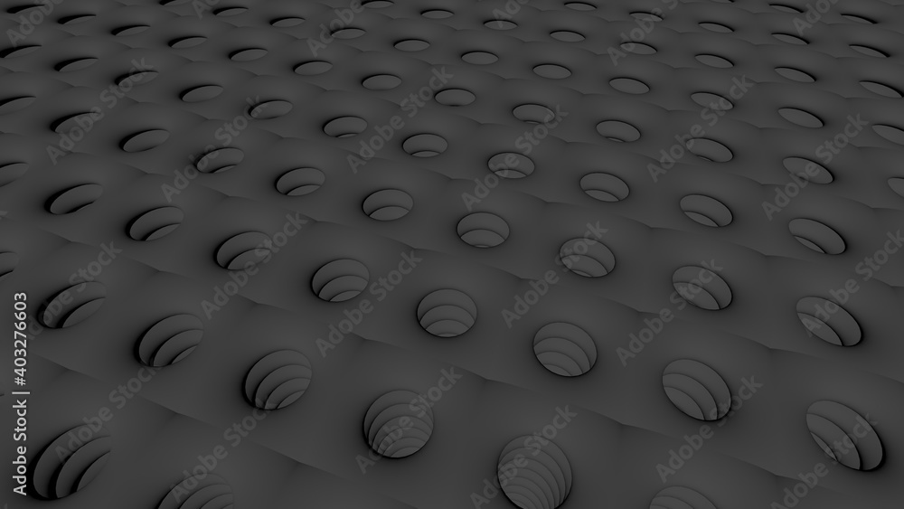 Poster abstract gray background. 3d render.