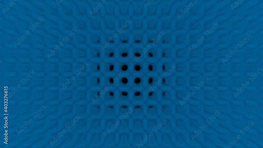 Poster abstract background from circles. rendering.