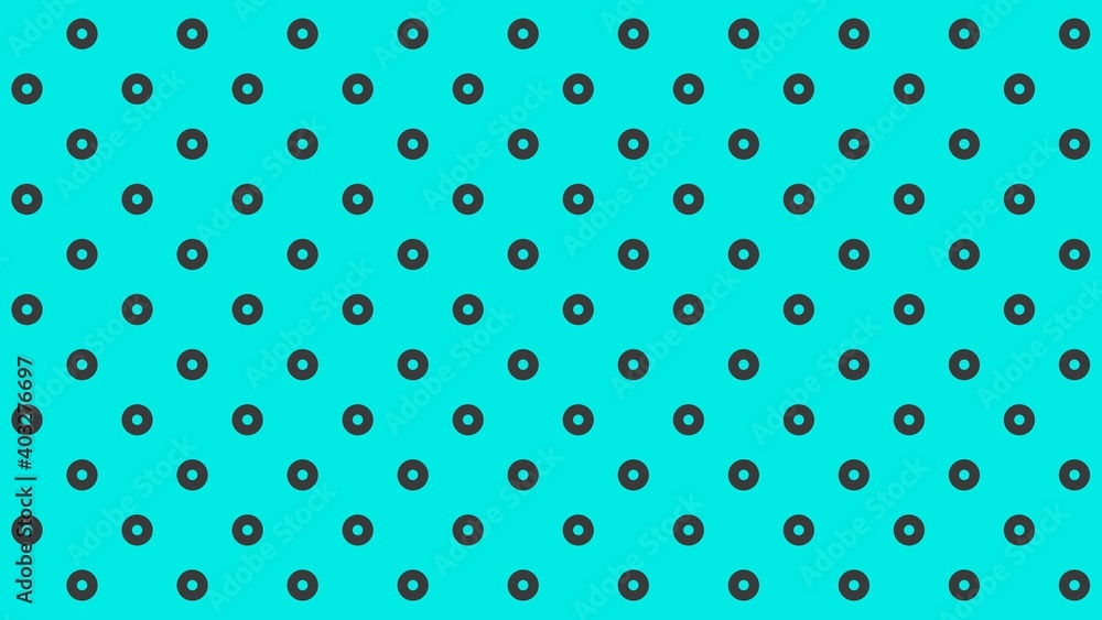 Poster bagels pattern. rendering.