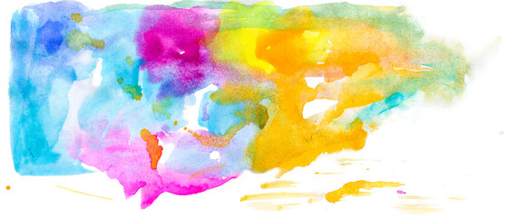 Fototapeta na wymiar abstract watercolor background