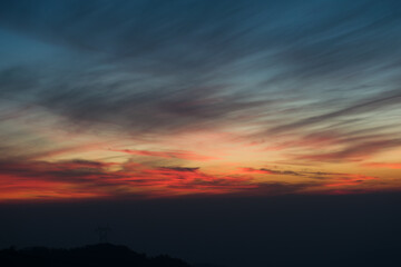 Obraz premium sunset in the sky