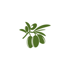 olive icon vector illustration design template