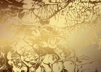 Golden abstract  decorative paper texture  background  for  artwork  - Illustration
