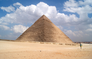 Fototapeta na wymiar Giza Pyramid Complex. Africa, Egypt