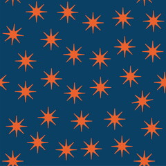 decorative seamless pattern background  in stars
