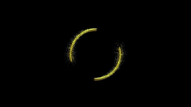 Christmas Particles Trails Stock Video