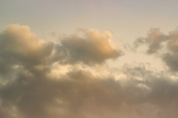 Fototapeta na wymiar Clouds at sunset. Background with clouds at sunset. Clouds texture.