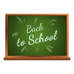 Obraz premium Template chalkboard icon. Cartoon of template chalkboard vector icon for web design isolated on white background