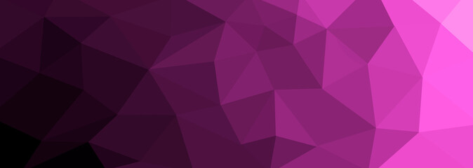 Abstract triangular background with colorful gradient shapes. Bright mosaic modern geometric design. beautiful relief surface. pink low poly texture. color 3d image