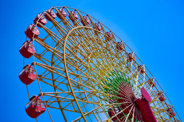 ferris wheel on a sky
