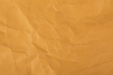 yellow wrinkle recycle paper background