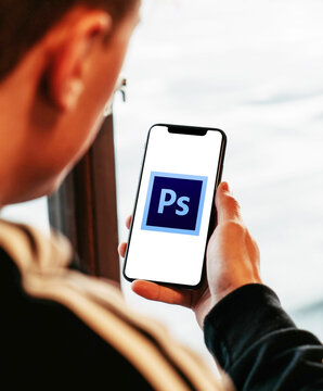 adobe photoshop cs6 on glossy realistic texture