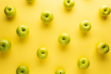 The green fresh apple patterns