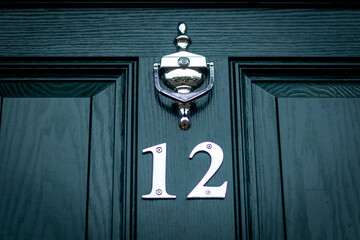 House door number 12