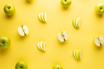 The green fresh apple patterns