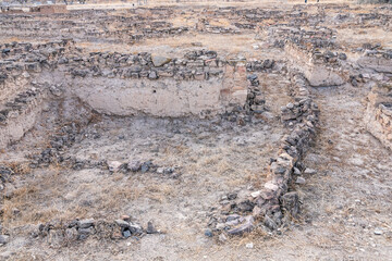 Kultepe ancient city ruins. Assyrian Trade Center in Karum-Kanis in Kayseri city Turkey. An...