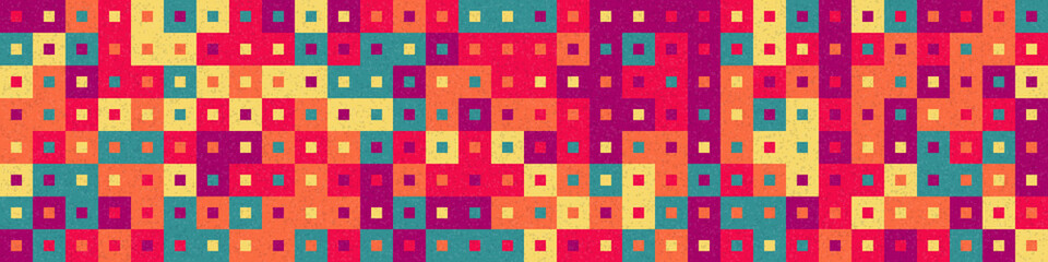 Abstract Geometric Pattern generative computational art illustration