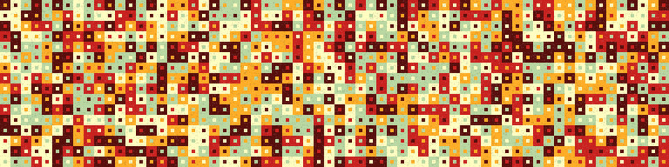 Abstract Geometric Pattern generative computational art illustration