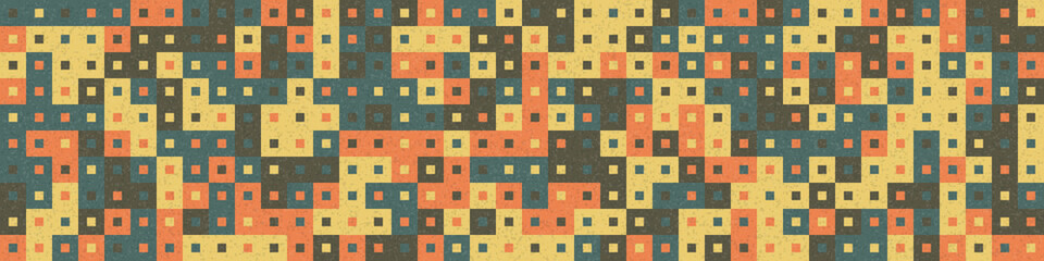 Abstract Geometric Pattern generative computational art illustration