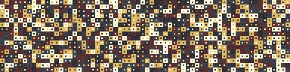 Abstract Geometric Pattern generative computational art illustration