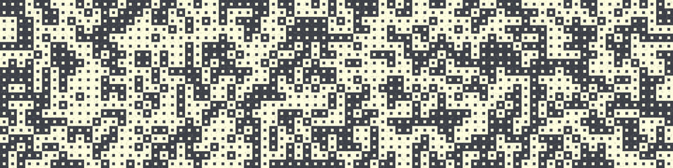 Abstract Geometric Pattern generative computational art illustration