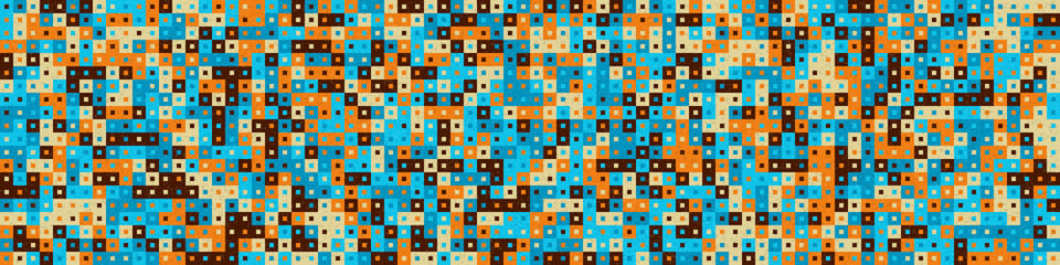 Abstract Geometric Pattern generative computational art illustration