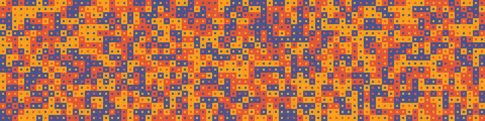 Abstract Geometric Pattern generative computational art illustration