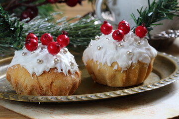 Christmas cupcakes
