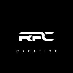 RPC Letter Initial Logo Design Template Vector Illustration