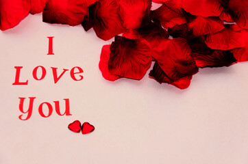 I love you : Valentine's day card