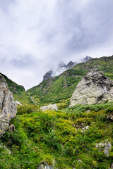landscape in the mountains (Silvretta - Vorarlberg/Tyrol, Austria)