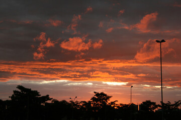 Sunset Goias Brazil