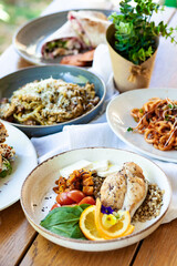 chicken with vegetables