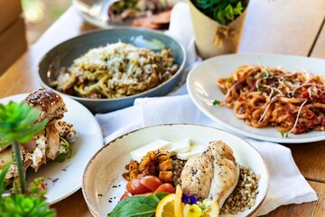 chicken with vegetables