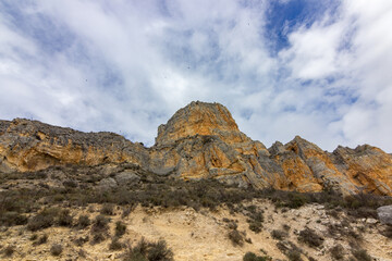 Fototapeta premium View of gorges of Riaza in Segovia (Spain)