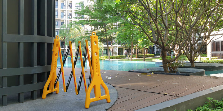 Swimming pool shutdown during new COVID-19 outbreak