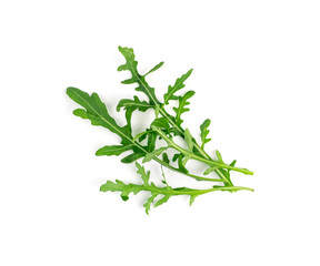 Arugula, Arugula, Ruccola Leaves, Rucola, Eruca or Roquette Salad