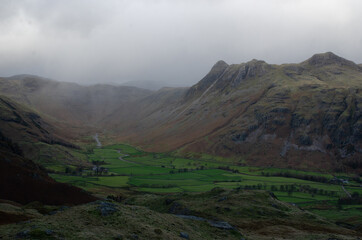 fog in the mountains