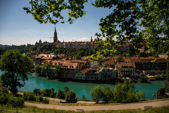 view of the city of berna