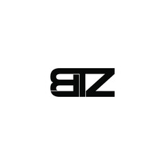 btz letter original monogram logo design