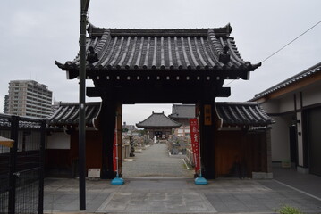 Naklejka premium 四天王寺