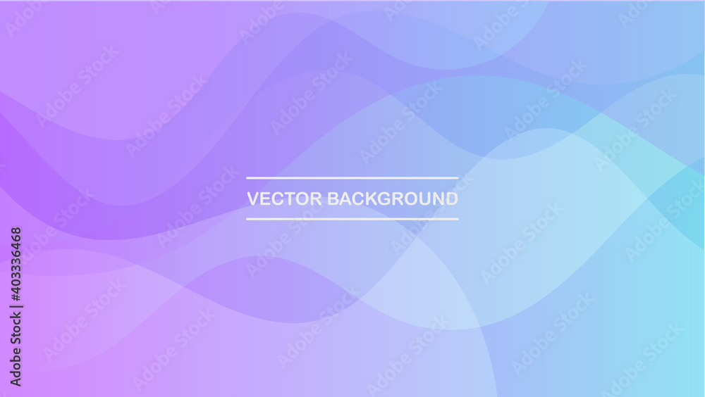 Aufkleber abstract vector wave background. futuristic minimalistic backdrop texture.