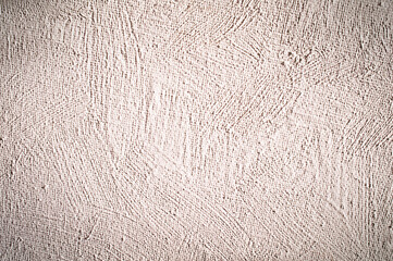 White textured background painted with brush with oil paint