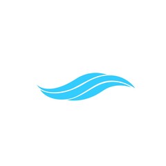 Obraz premium Water wave logo