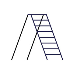 construction ladder isolated vector design